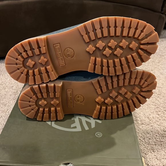 Timberland Nathan Swartz 6” Prem FAB BT Navy canvas boots new TB0A1U9T Mens 10.5 - Picture 6 of 9